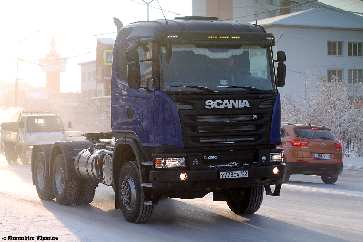 Саха (Якутия), № У 778 СА 750 — Scania ('2013) G480