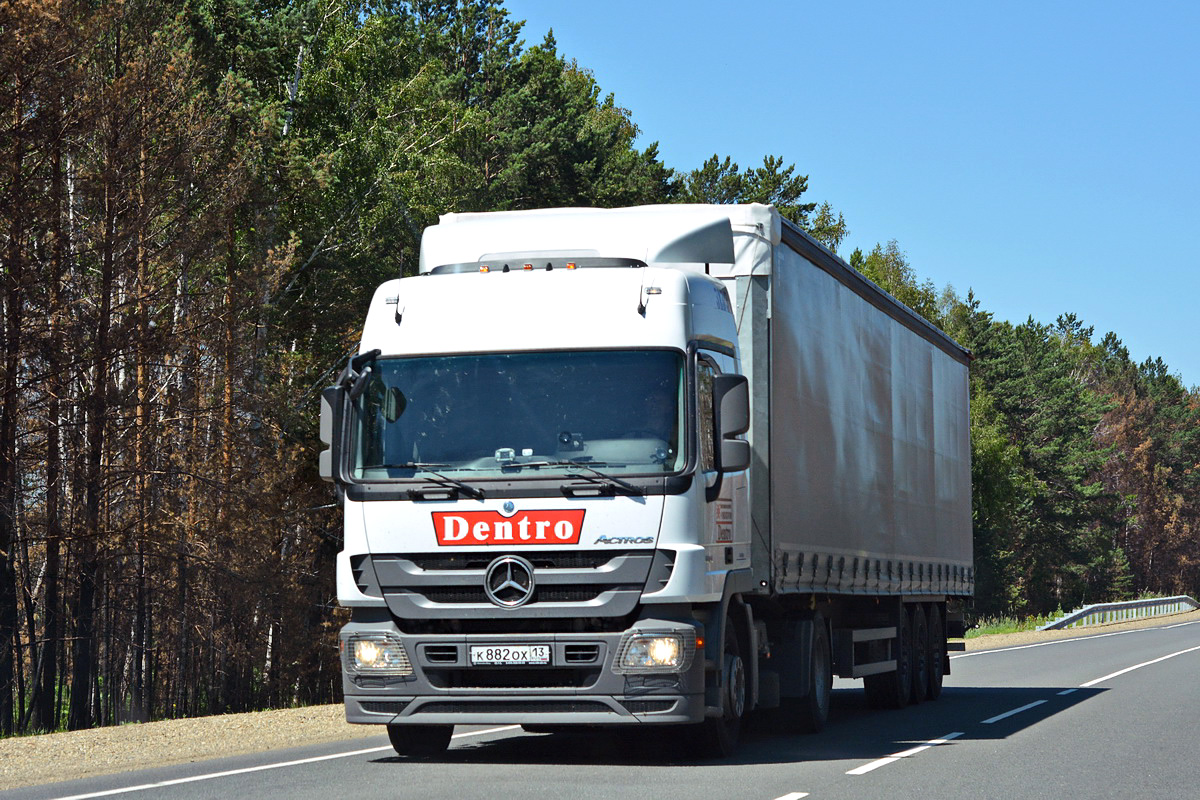 Мордовия, № К 882 ОХ 13 — Mercedes-Benz Actros '09 1841 [Z9M]