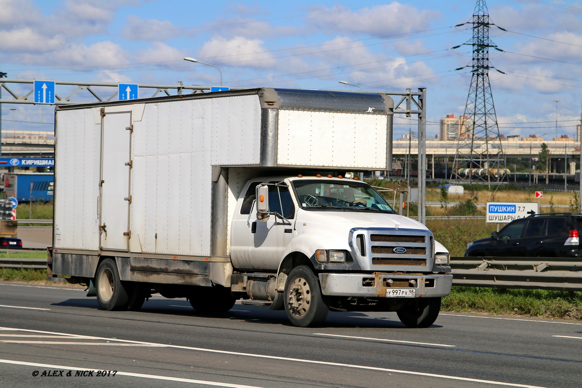 Санкт-Петербург, № У 997 РХ 98 — Ford F-650