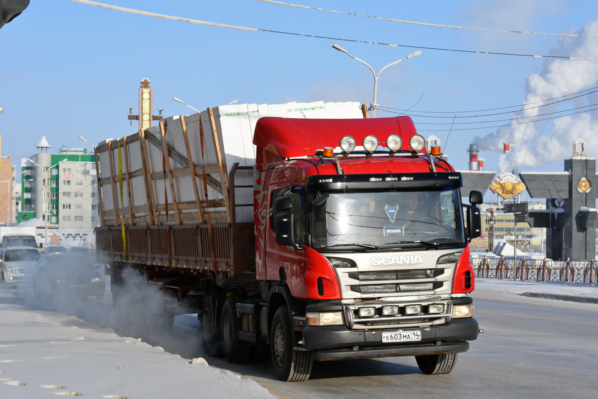 Саха (Якутия), № Х 603 МА 14 — Scania ('2011) P400