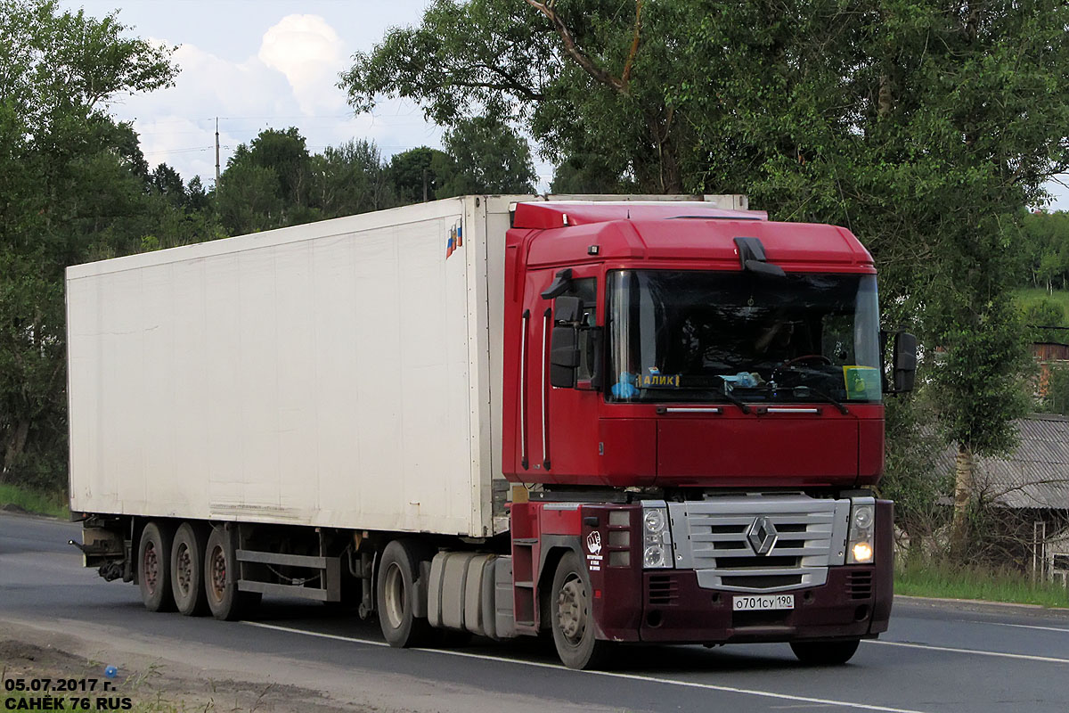 Московская область, № О 701 СУ 190 — Renault Magnum ('2005)