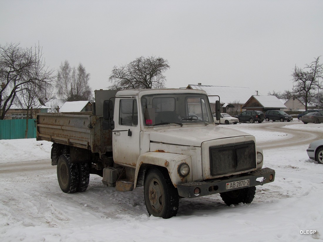 Витебская область, № АВ 2870-2 — ГАЗ-3309