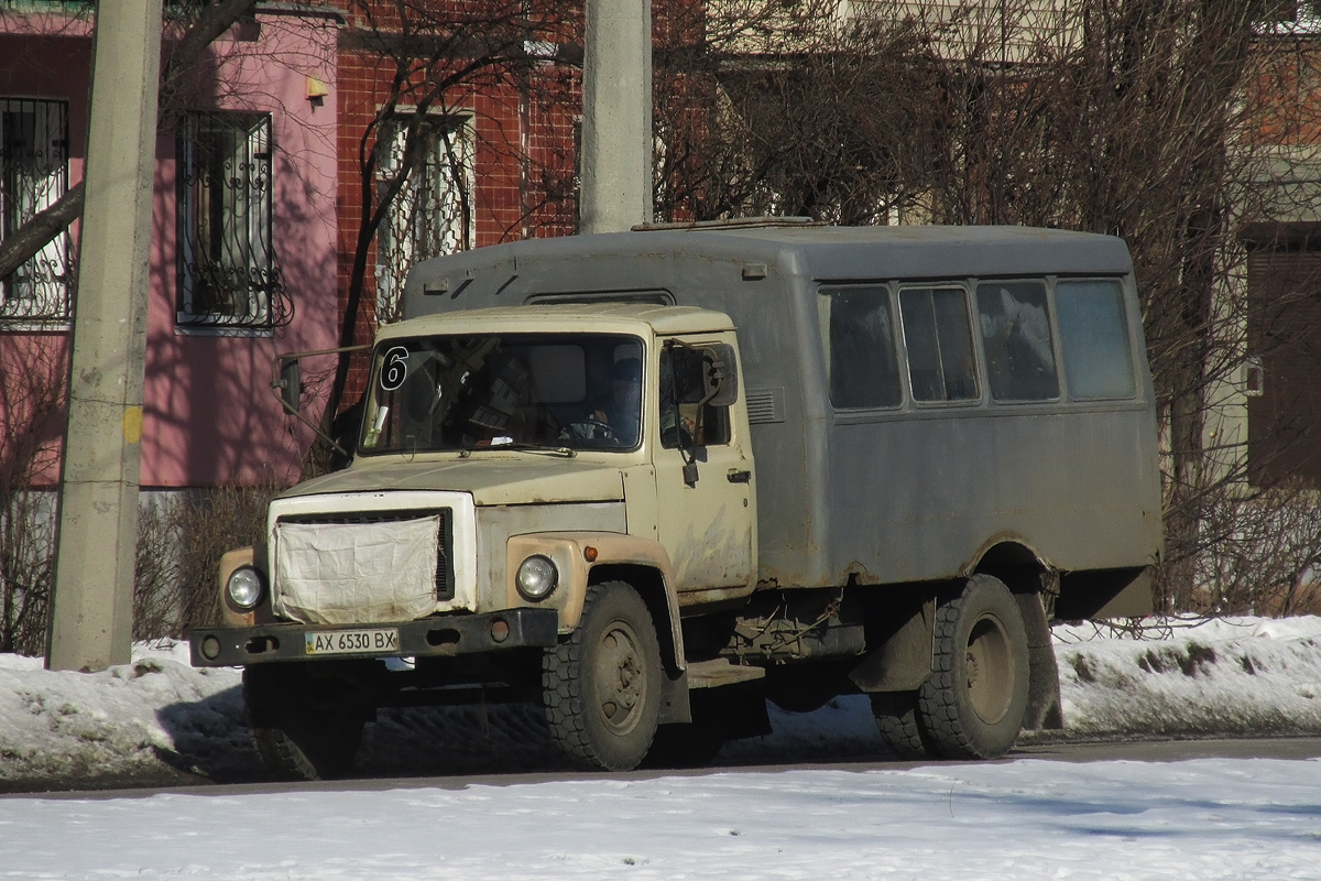 Харьковская область, № АХ 6530 ВХ — ГАЗ-3307