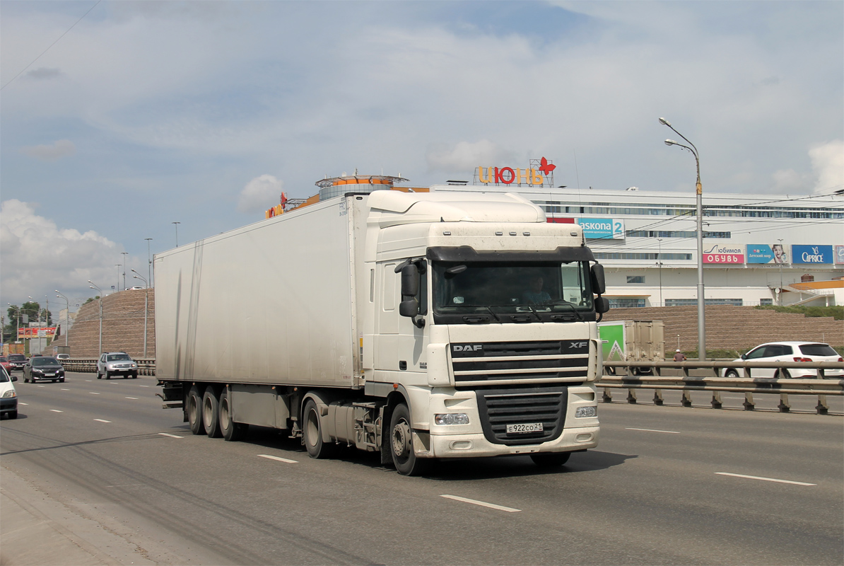 Чувашия, № Е 922 СО 21 — DAF XF105 FT