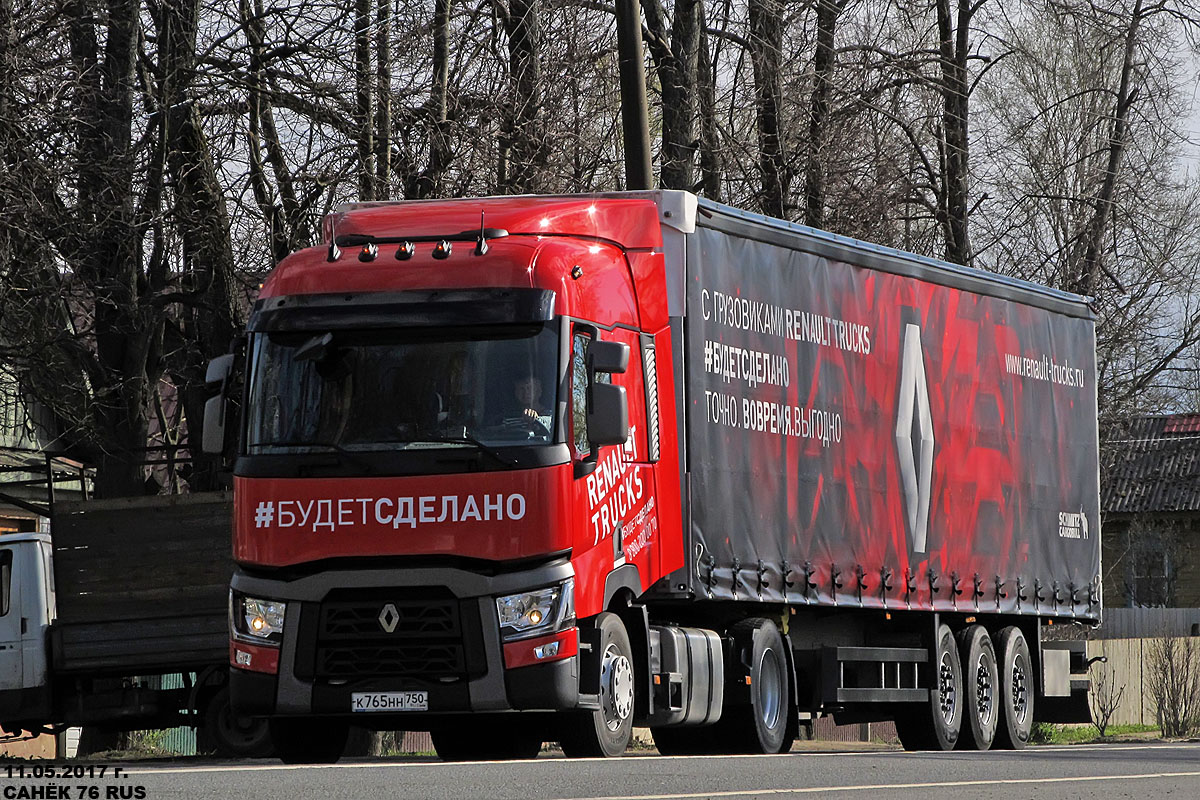 Московская область, № К 765 НН 750 — Renault T-Series ('2013)