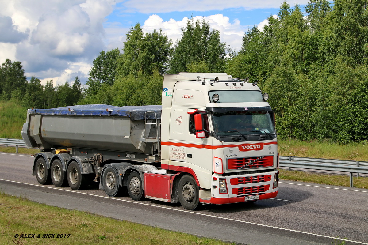 Ленинградская область, № Р 953 АХ 47 — Volvo ('2002) FH12.460