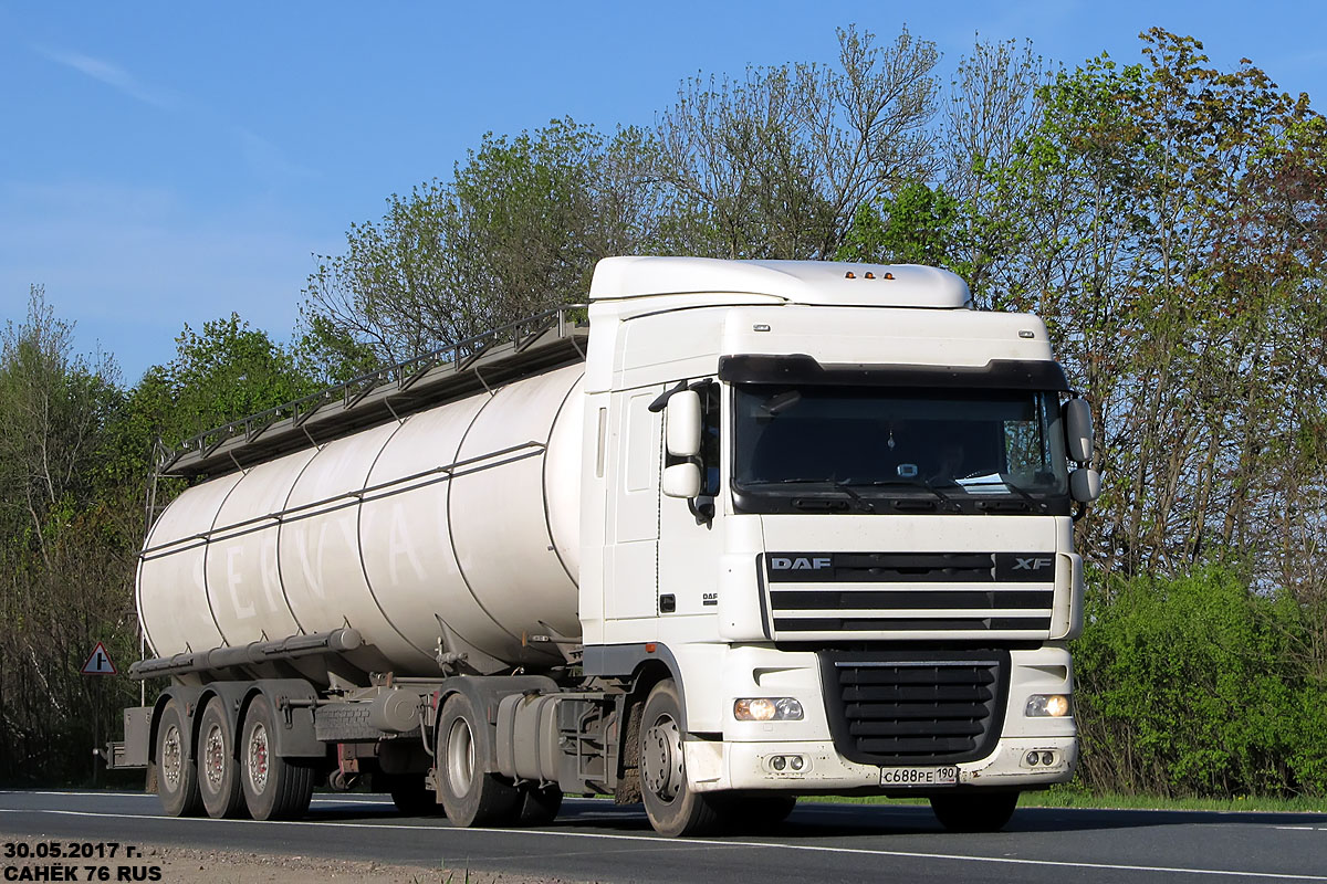 Московская область, № С 688 РЕ 190 — DAF XF105 FT