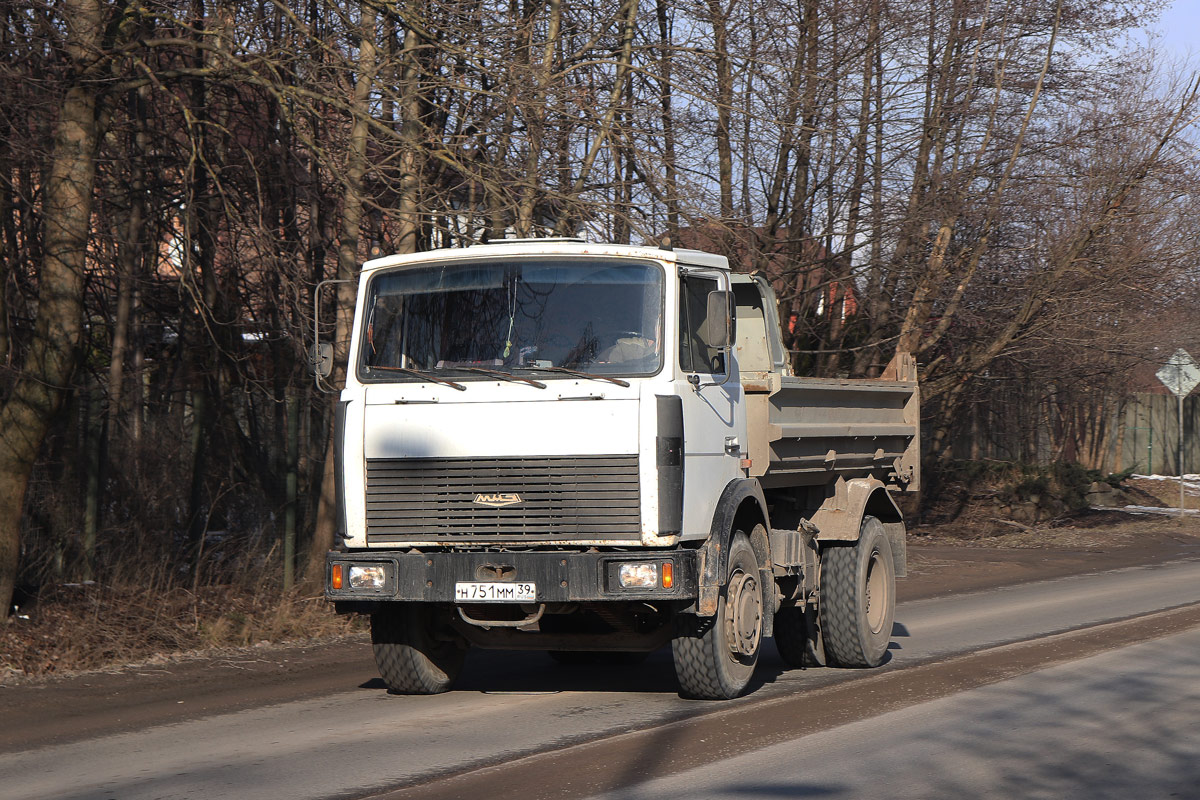 Калининградская область, № Н 751 ММ 39 — МАЗ-555102