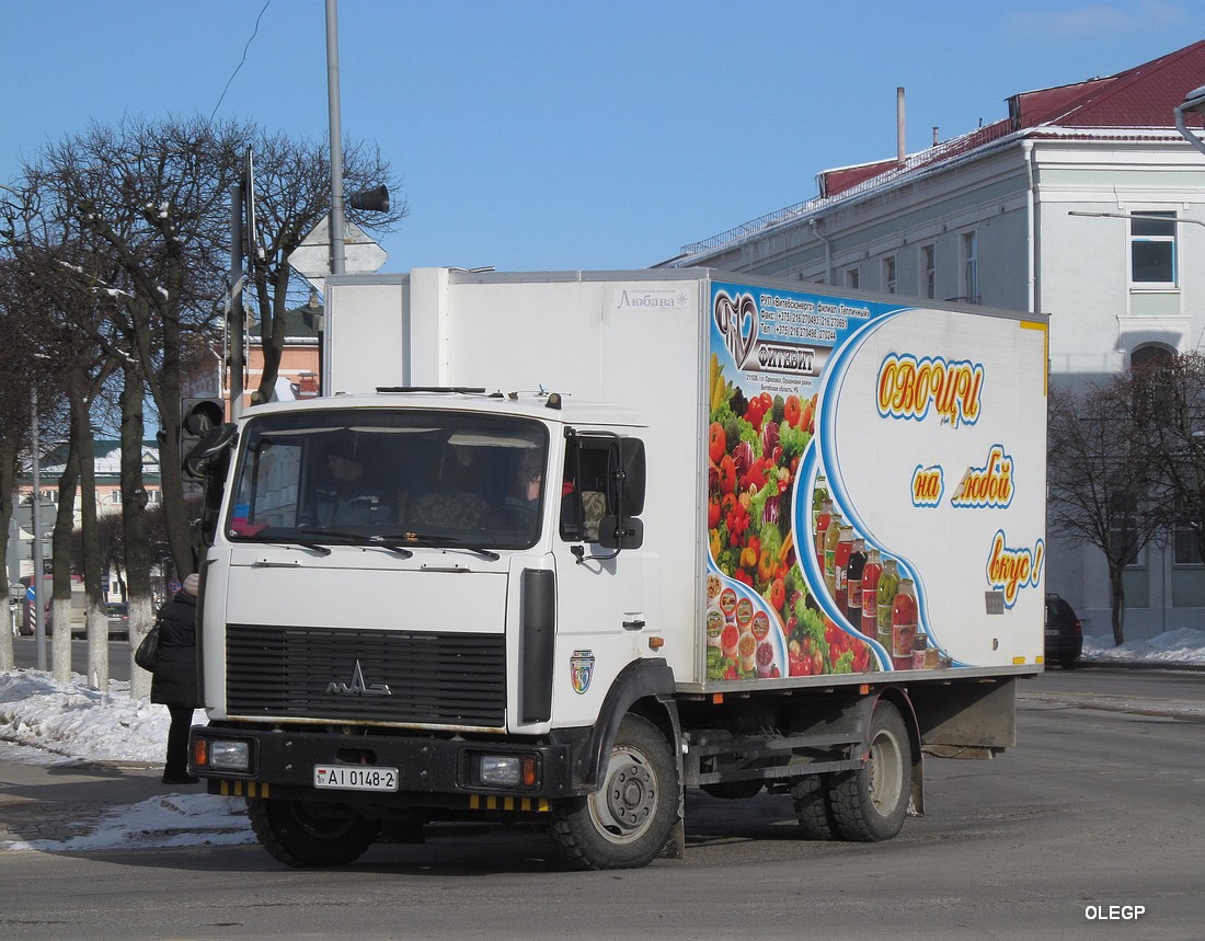 Витебская область, № АІ 0148-2 — МАЗ-437043 "Зубрёнок"