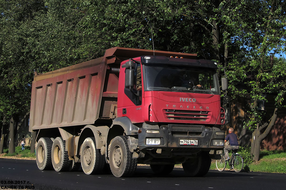 Ярославская область, № М 794 ТМ 76 — IVECO Trakker ('2004)