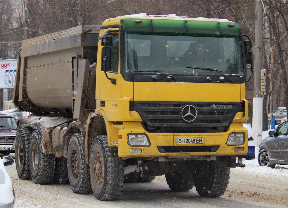 Одесская область, № ВН 2048 ЕН — Mercedes-Benz Actros ('2003) 4144