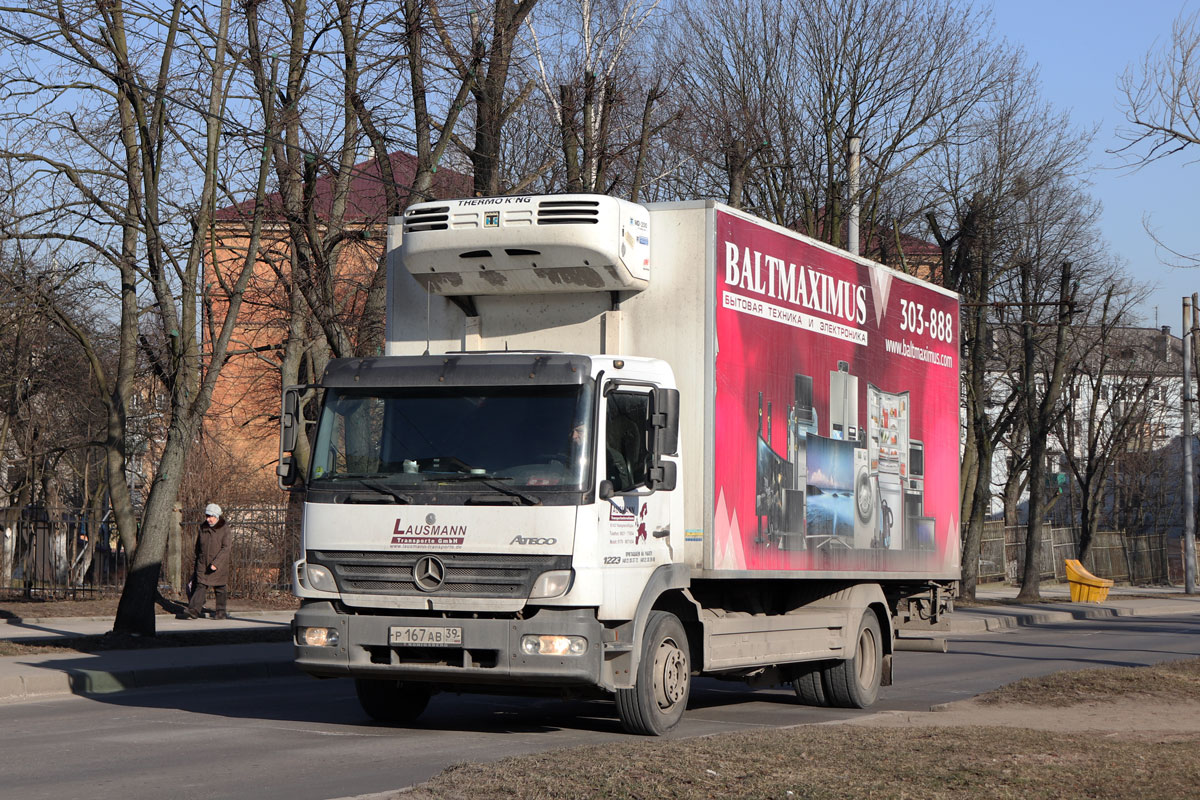 Калининградская область, № Р 167 АВ 39 — Mercedes-Benz Atego 1223