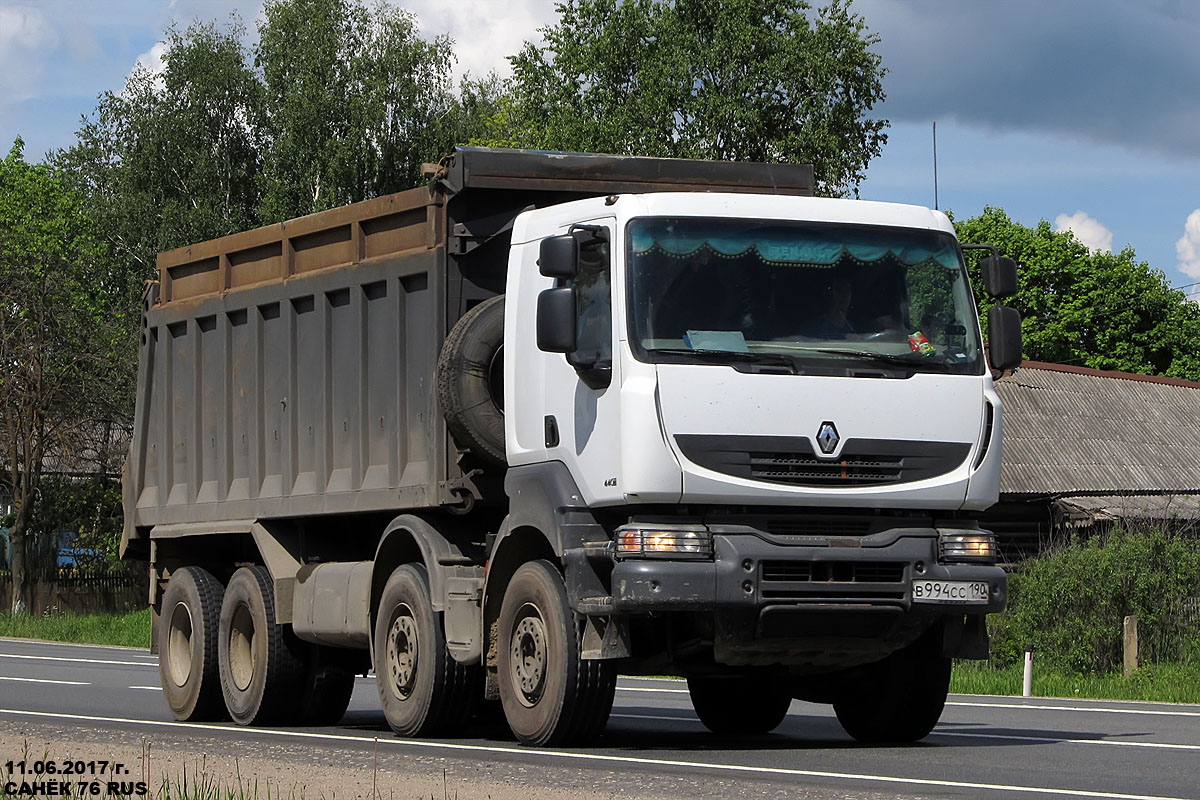 Московская область, № В 994 СС 190 — Renault Kerax