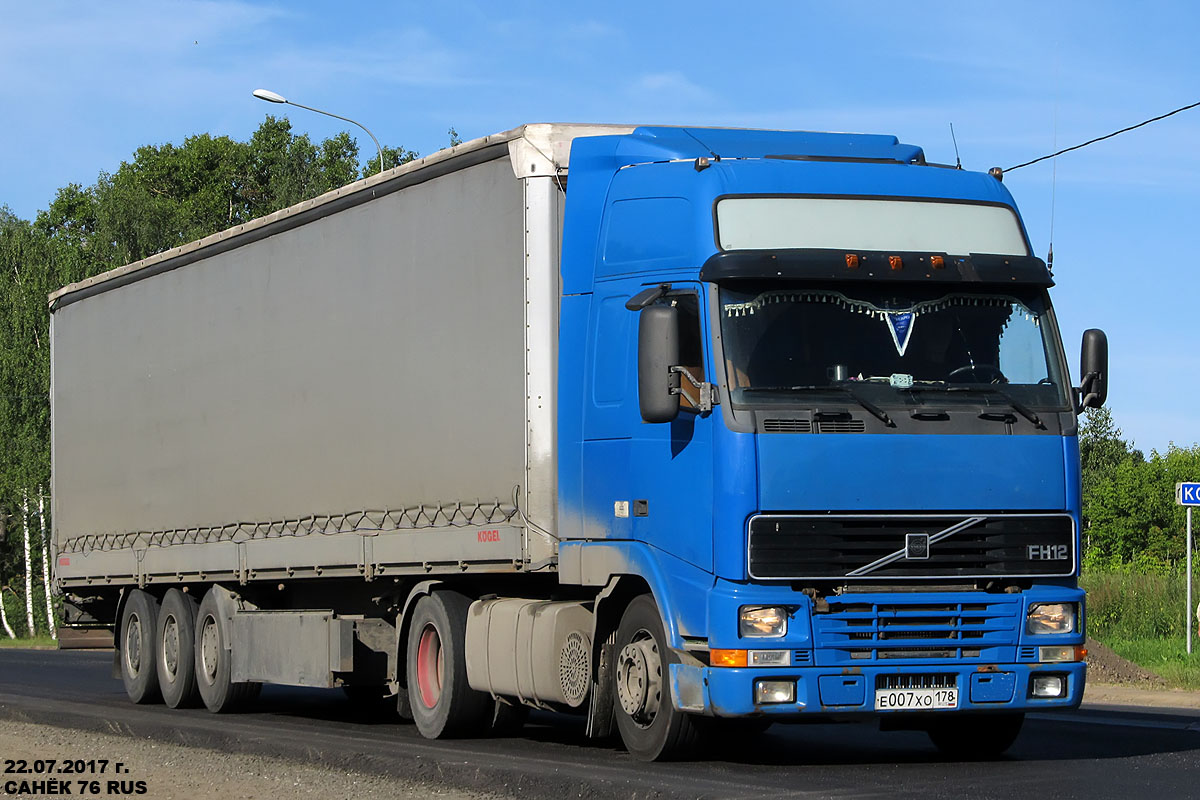 Санкт-Петербург, № Е 007 ХО 178 — Volvo ('1993) FH12.420