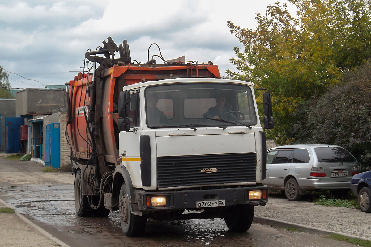 Алтайский край, № В 302 ХР 22 — МАЗ-5337A2