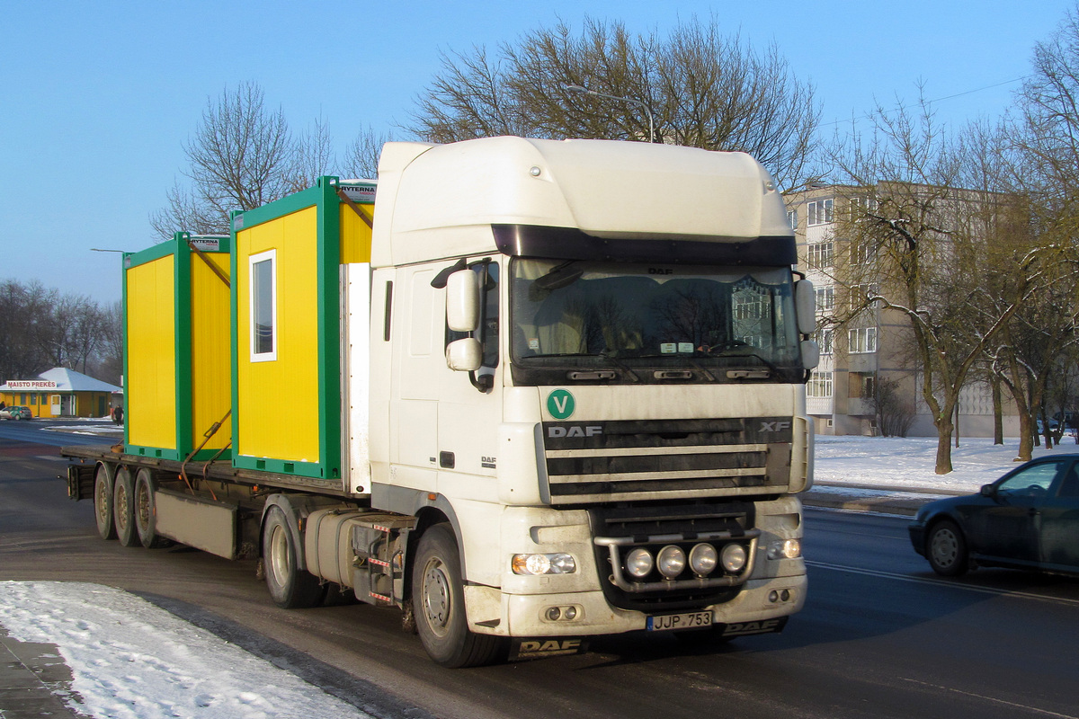 Литва, № JJP 753 — DAF XF105 FT