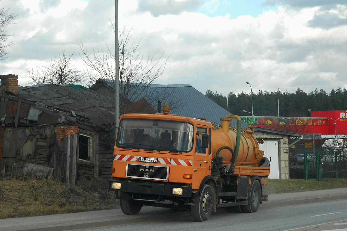 Латвия, № FF-4293 — MAN F8 (общая модель)