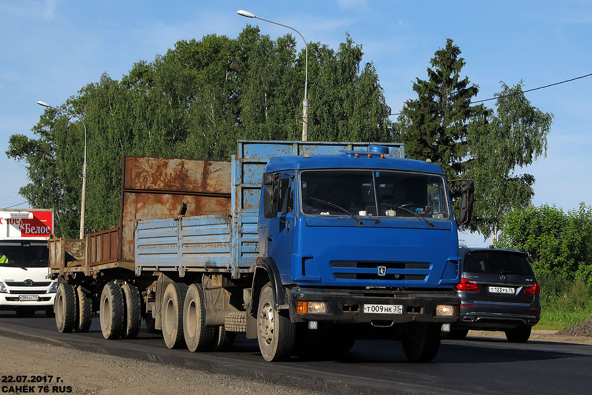 Вологодская область, № Т 009 НК 35 — КамАЗ-53215-15 [53215R]