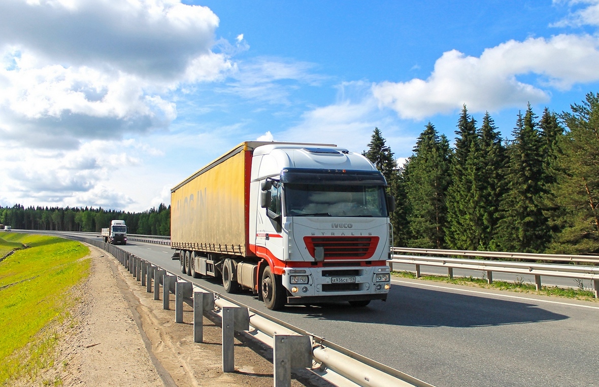 Пермский край, № А 936 СЕ 159 — IVECO Stralis ('2002) 450