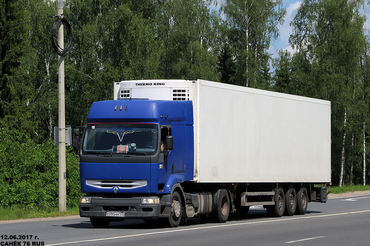 Москва, № С 795 ММ 177 — Renault Premium ('2006)