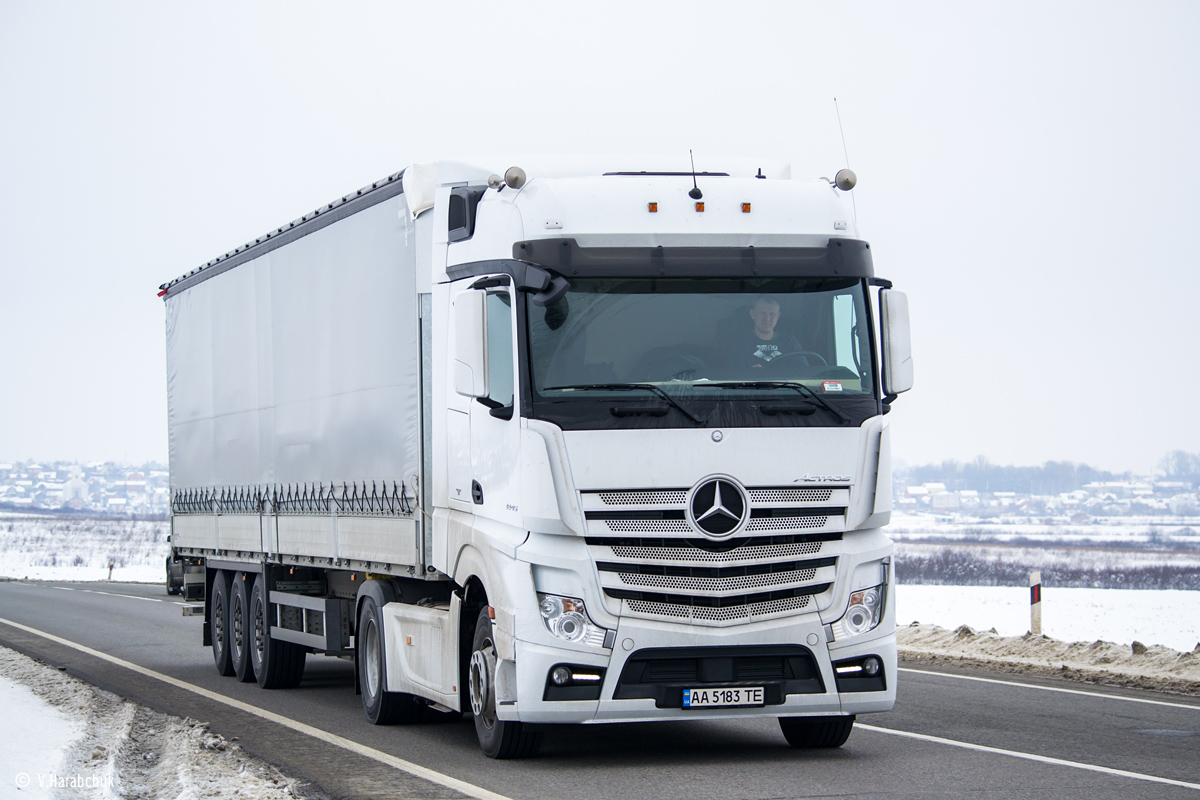 Киев, № АА 5183 ТЕ — Mercedes-Benz Actros ('2011) 1845