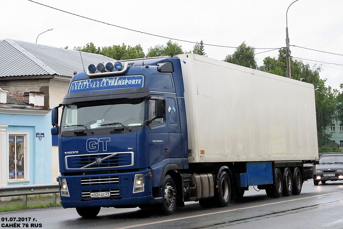 Дагестан, № М 024 СТ 29 — Volvo ('2002) FH12.440