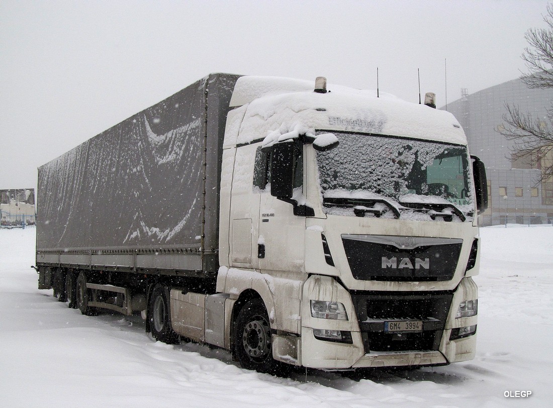 Чехия, № 6M4 3994 — MAN TGX ('2012) 18.480