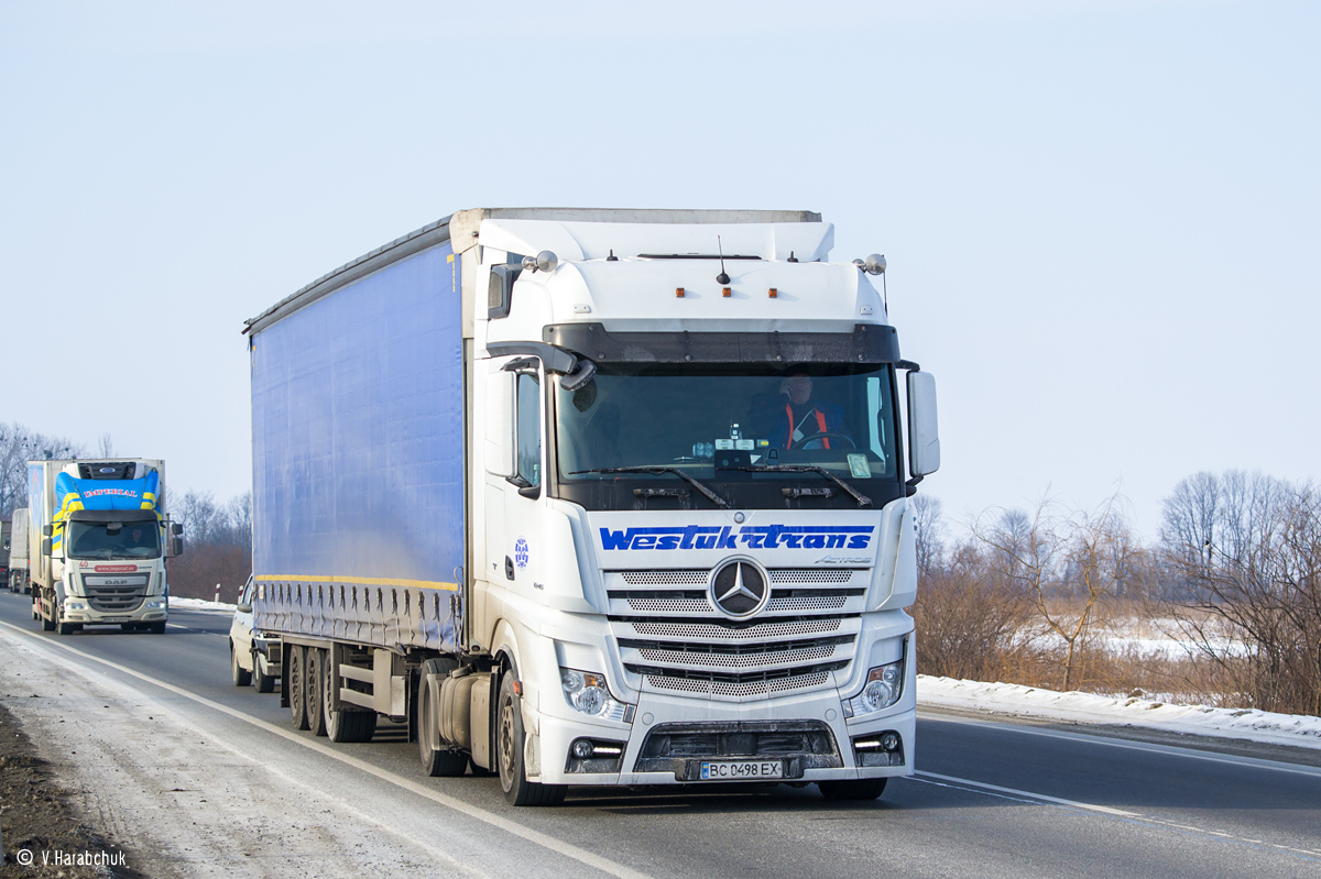 Львовская область, № ВС 0498 ЕХ — Mercedes-Benz Actros ('2011) 1845