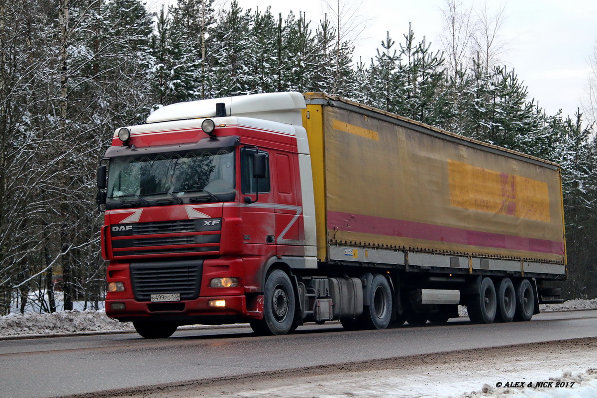 Башкортостан, № В 499 РО 102 — DAF XF95 FT