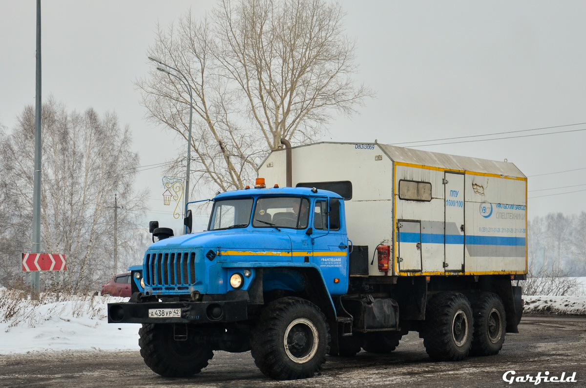 Кемеровская область, № А 438 УР 42 — Урал-4320-40