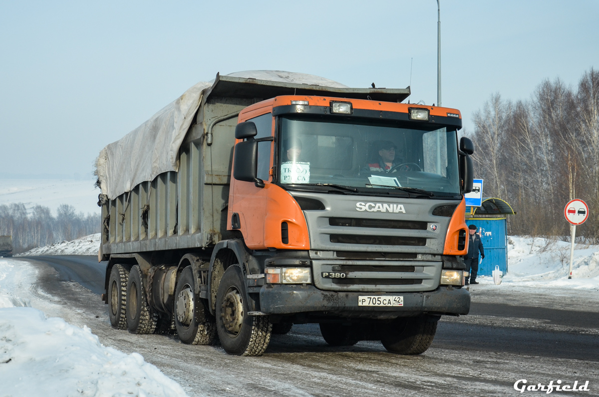 Кемеровская область, № Р 705 СА 42 — Scania ('2004) P380