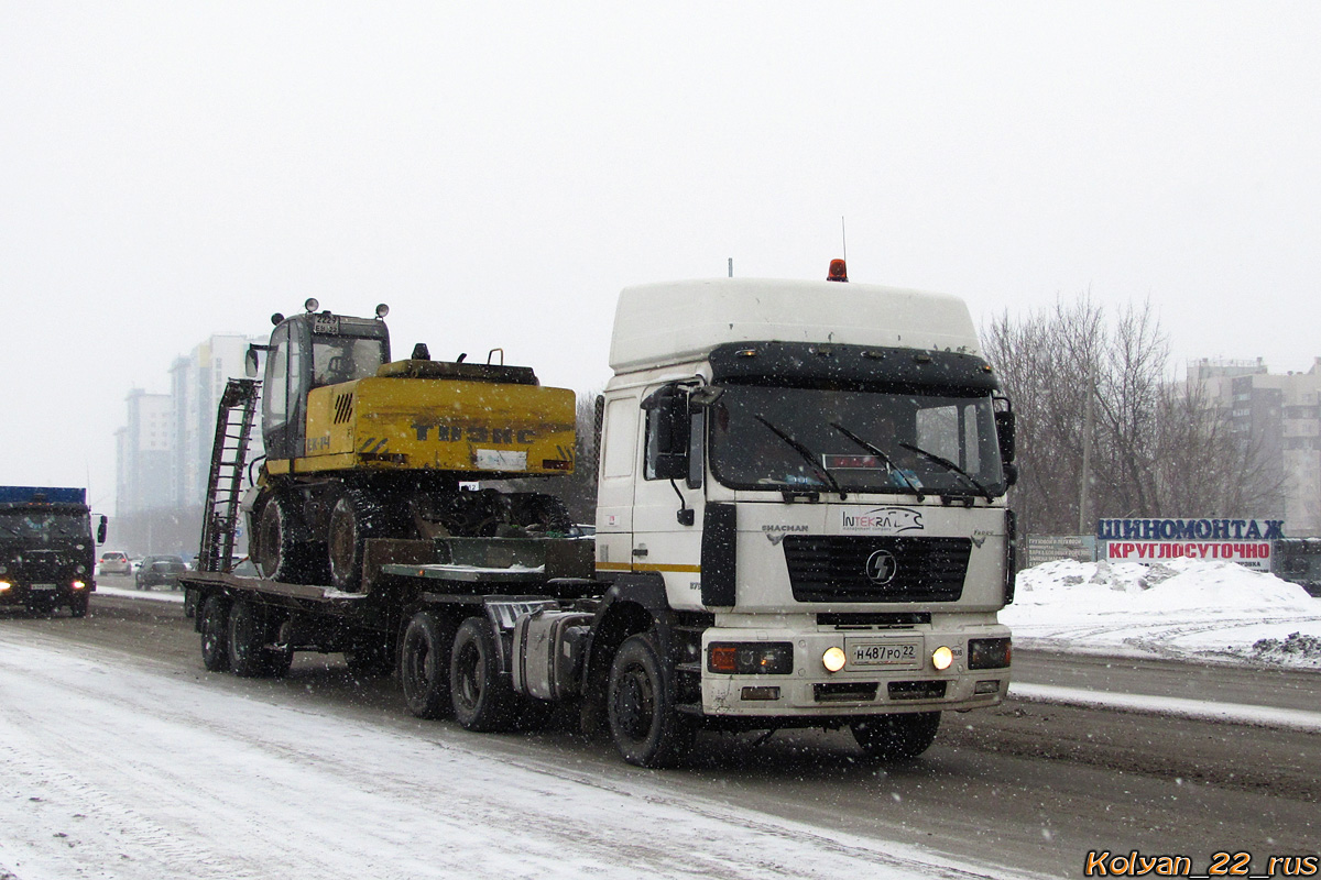 Алтайский край, № Н 487 РО 22 — Shaanxi Shacman F2000 SX425x; Алтайский край, № 2229 ЕВ 22 — ЕК-14