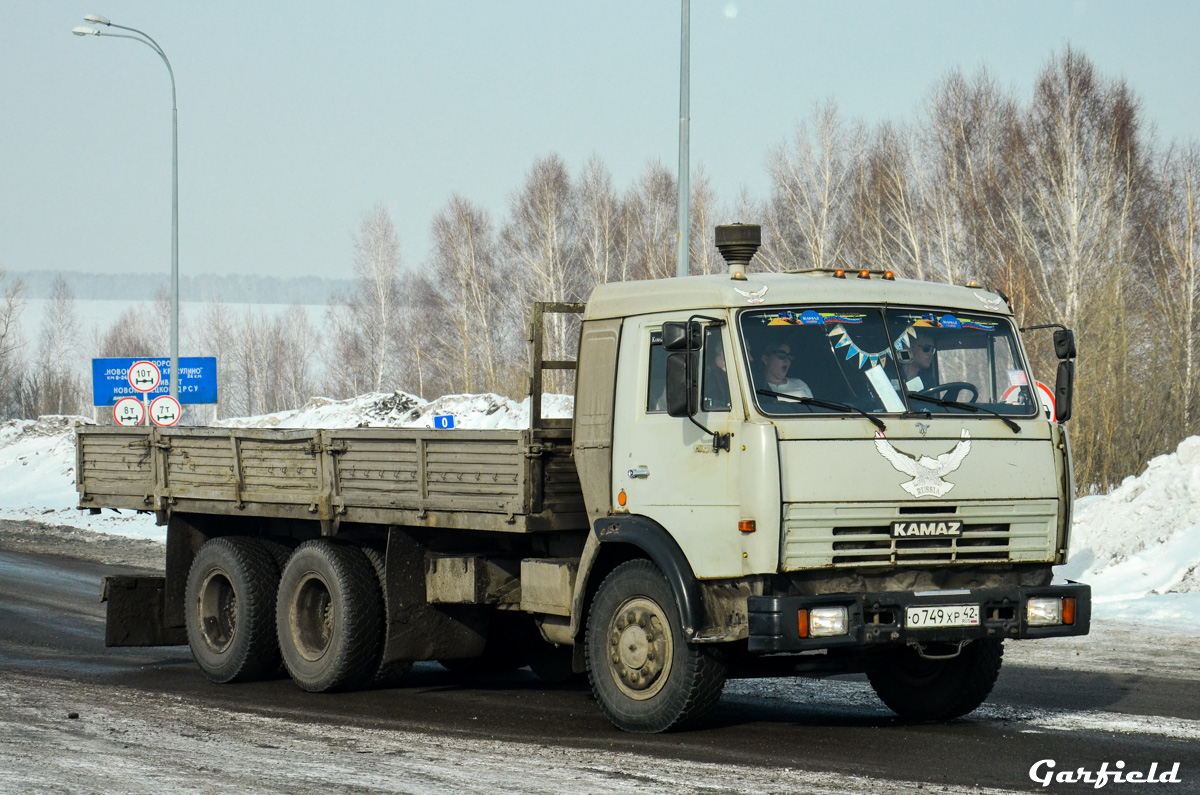 Кемеровская область, № О 749 ХР 42 — КамАЗ-53215 [532150]