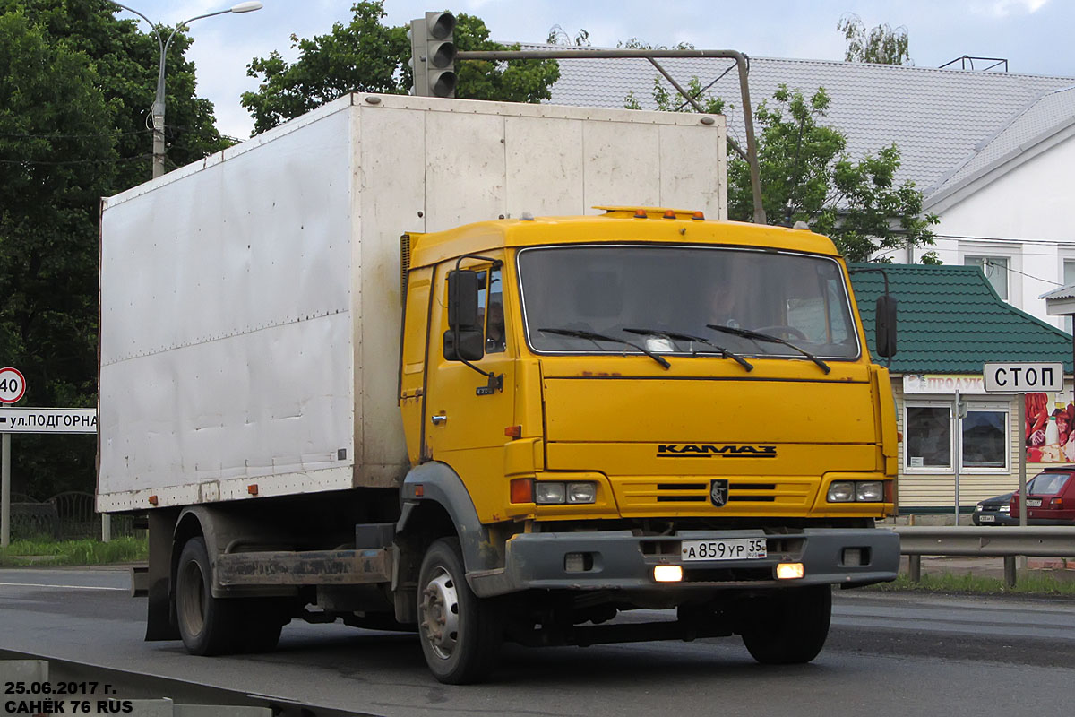 Вологодская область, № А 859 УР 35 — КамАЗ-4308 [430800]