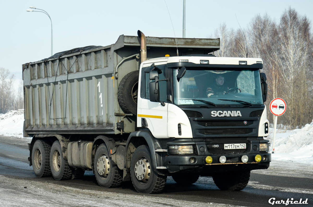 Кемеровская область, № М 117 ЕМ 142 — Scania ('2011) P440