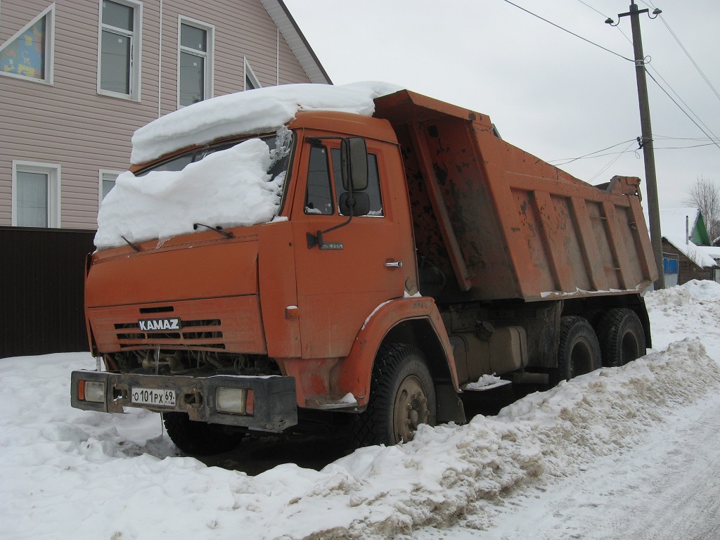 Тверская область, № О 101 РХ 69 — КамАЗ-65115-02 [65115C]