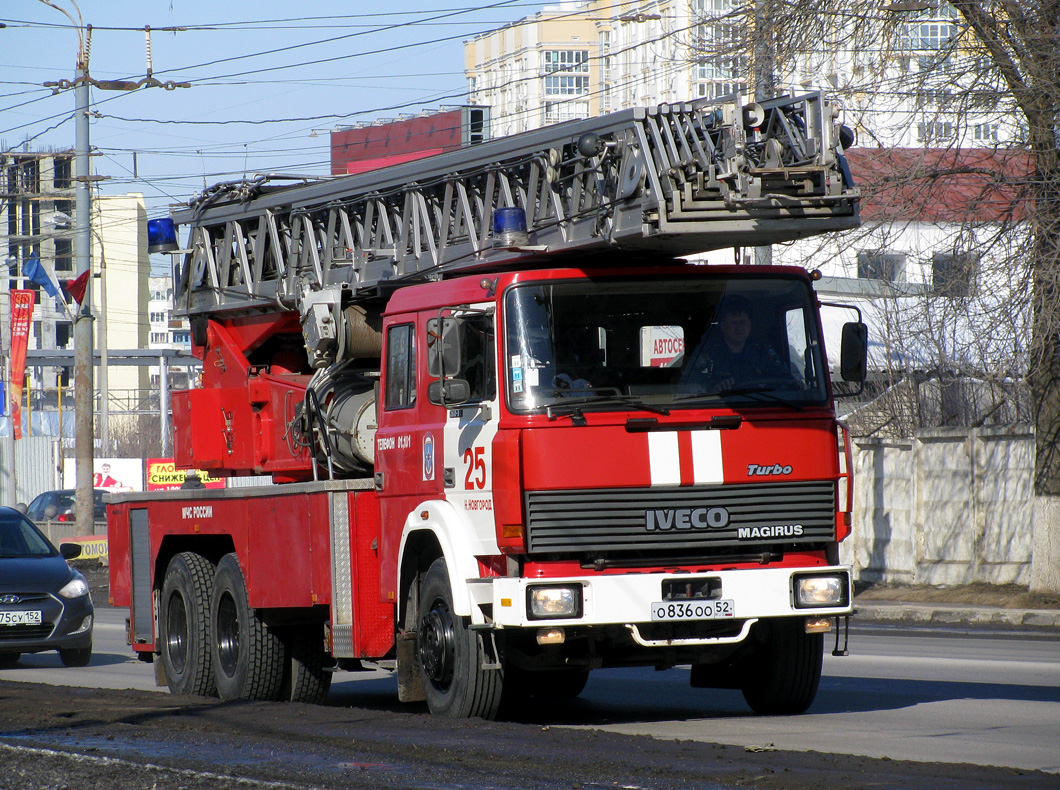 Нижегородская область, № О 836 ОО 52 — IVECO (общая модель)