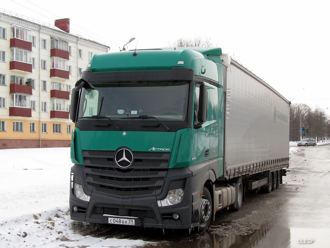 Калининградская область, № С 048 ВА 39 — Mercedes-Benz Actros ('2011) 1845