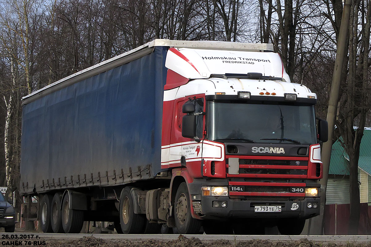 Ярославская область, № У 793 ТЕ 76 — Scania ('1996) P114L