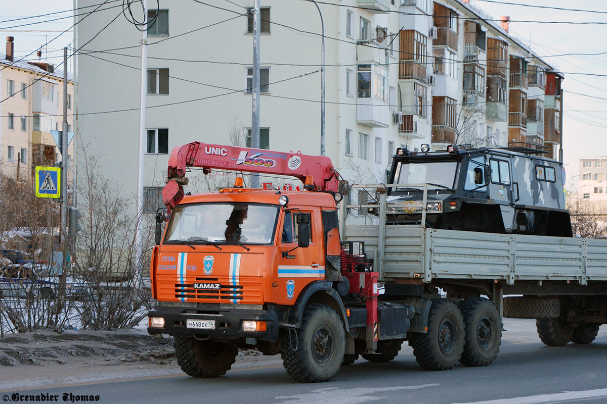 Саха (Якутия), № Н 648 ЕХ 14 — КамАЗ-44108-10 [44108K]