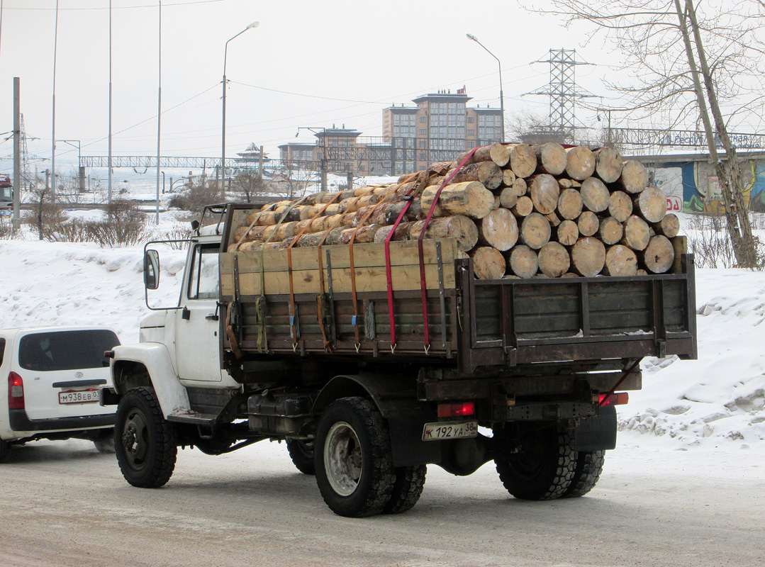 Бурятия, № К 192 УА 38 — ГАЗ-33086 «Земляк»