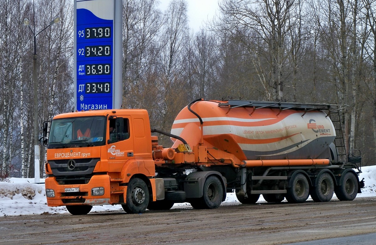 Москва, № В 447 НК 197 — Mercedes-Benz Axor 1835