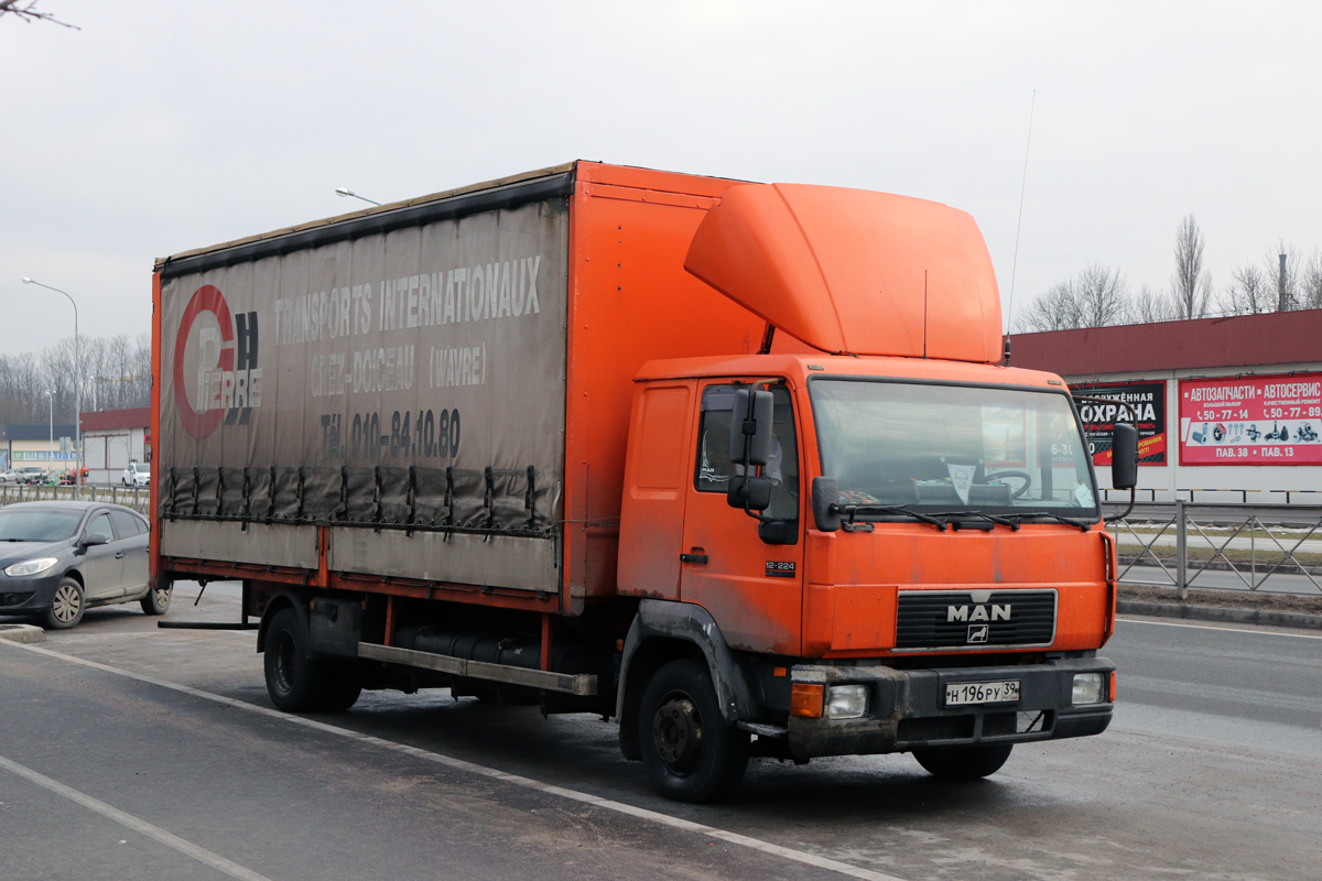 Калининградская область, № Н 196 РУ 39 — MAN L2000 (общая модель)