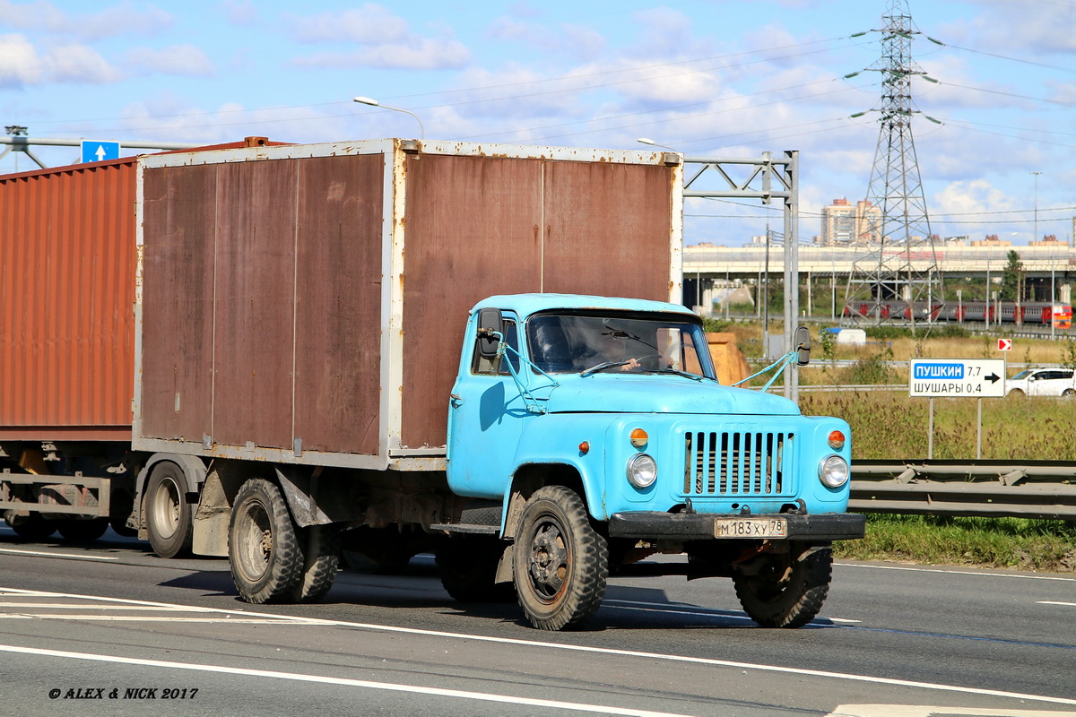 Санкт-Петербург, № М 183 ХУ 78 — ГАЗ-52-01