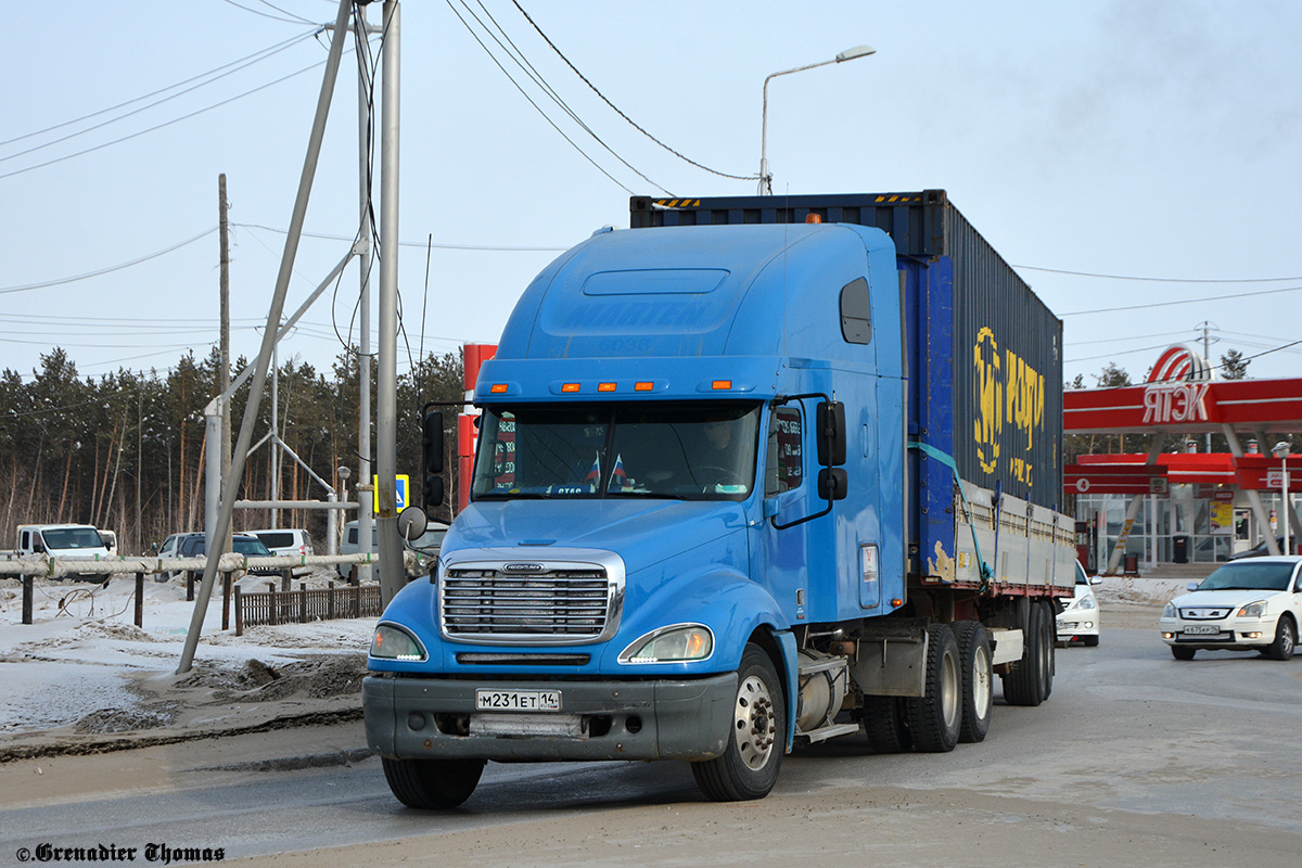 Саха (Якутия), № М 231 ЕТ 14 — Freightliner Columbia