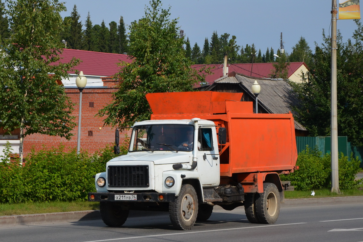 Ханты-Мансийский автоном.округ, № Х 211 УВ 74 — ГАЗ-3309