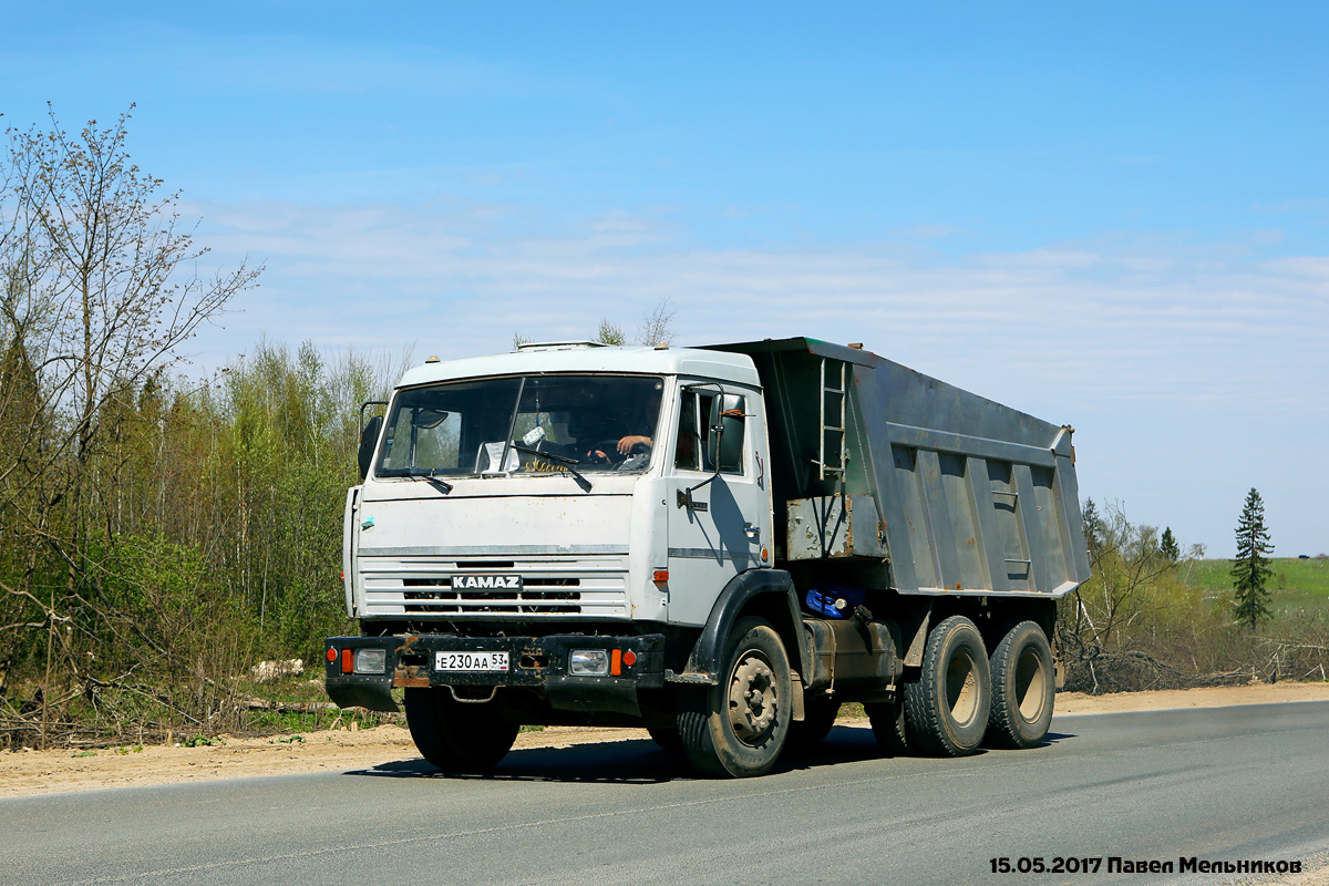 Московская область, № Е 230 АА 53 — КамАЗ-55111-02 [55111C]