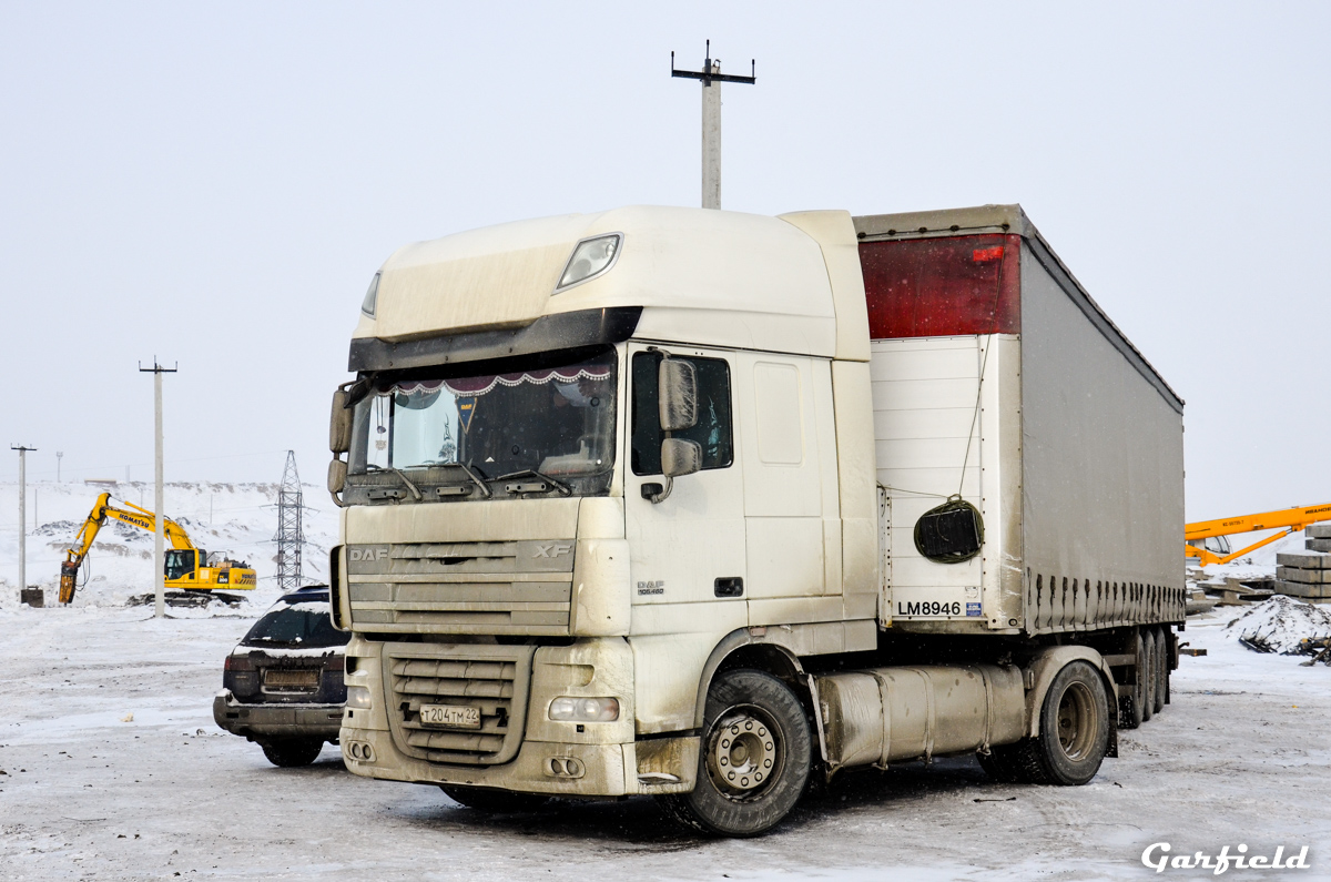 Алтайский край, № Т 204 ТМ 22 — DAF XF105 FT