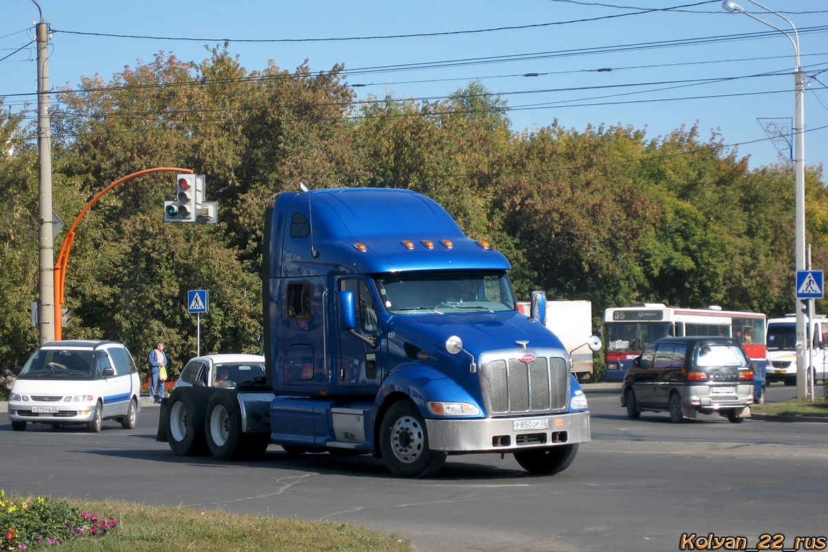 Алтайский край, № Р 850 ОР 22 — Peterbilt 387