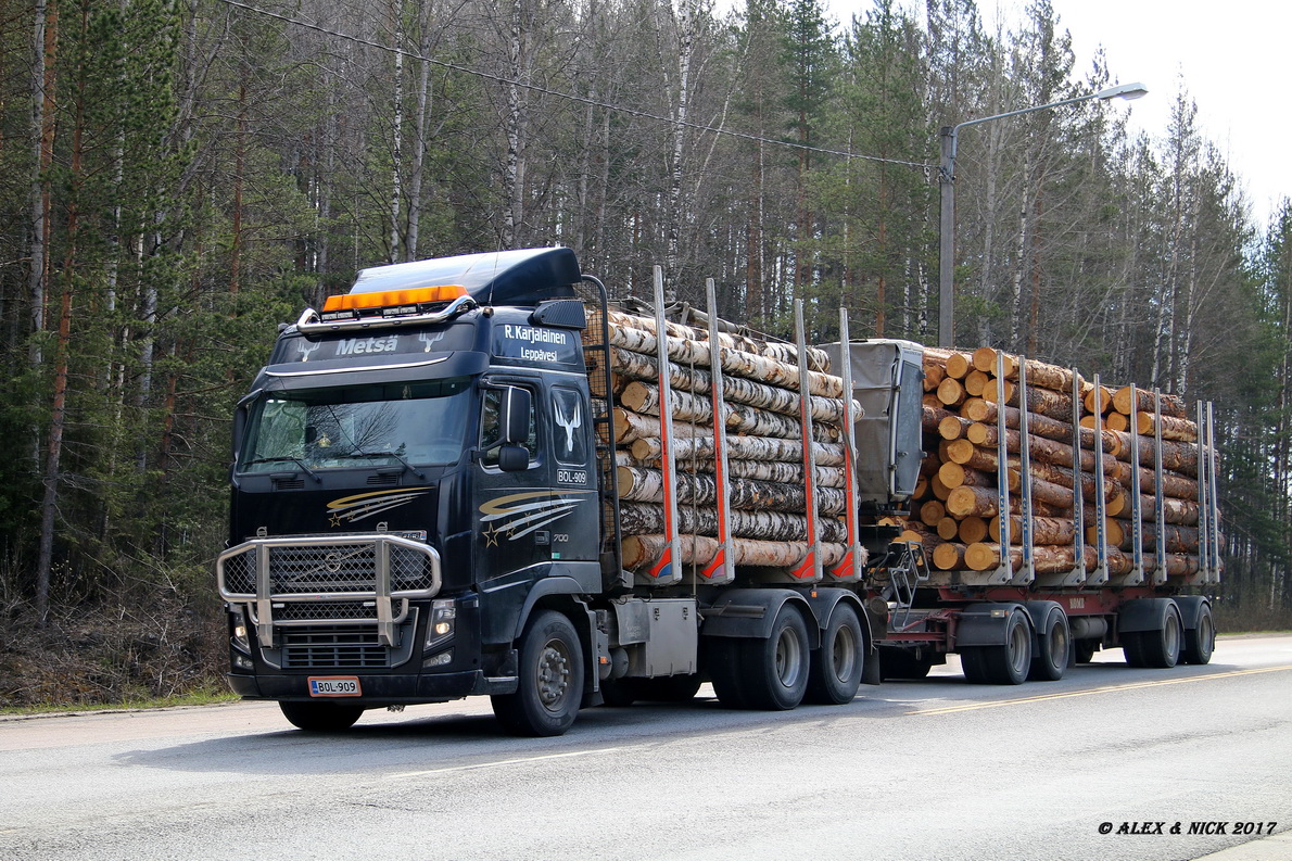 Финляндия, № BOL-909 — Volvo ('2008) FH16.700